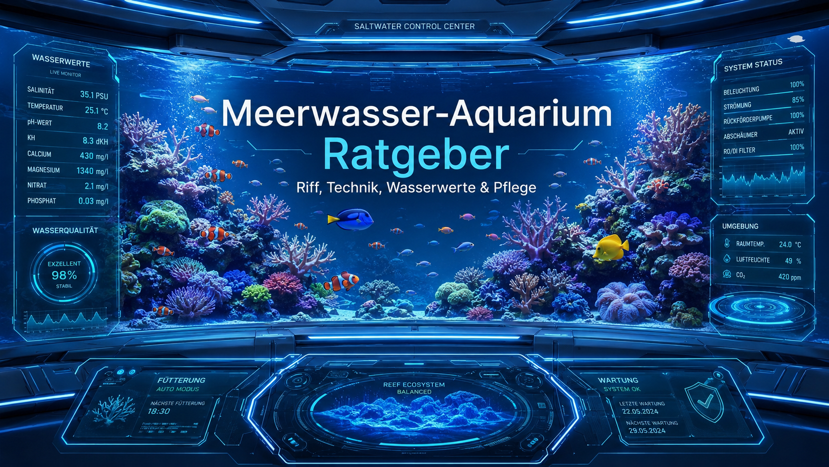 Cover des Meerwasser-Portals