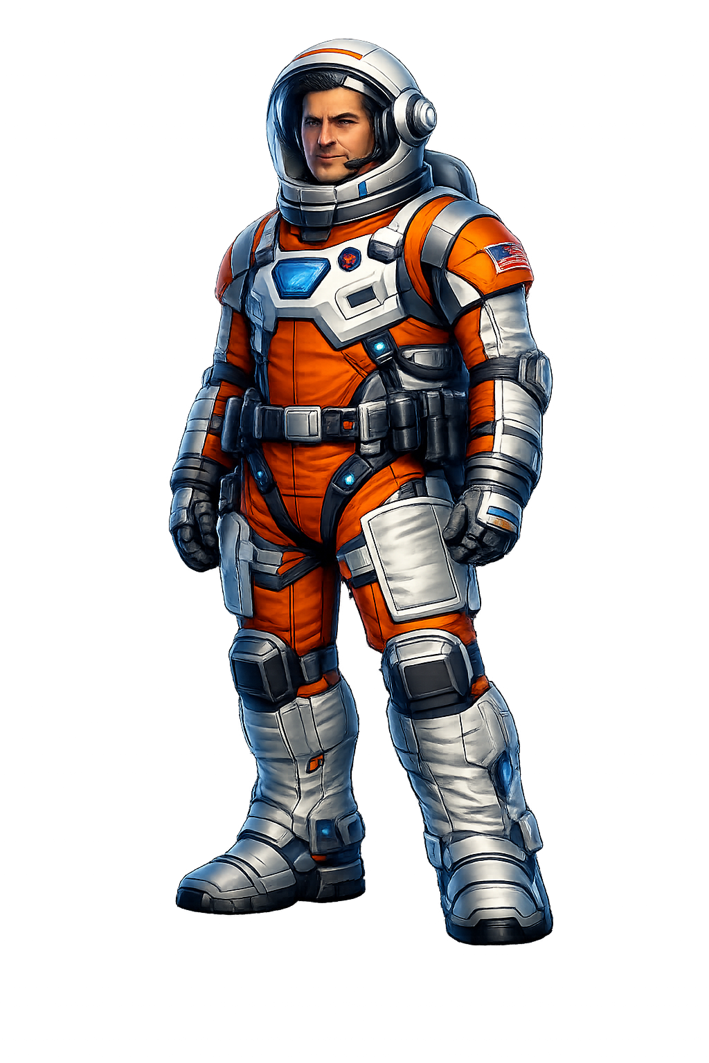 Astronaut - aus der Vergangenheit