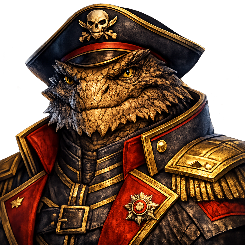 Grays - Reptilian Admiral - Uniform