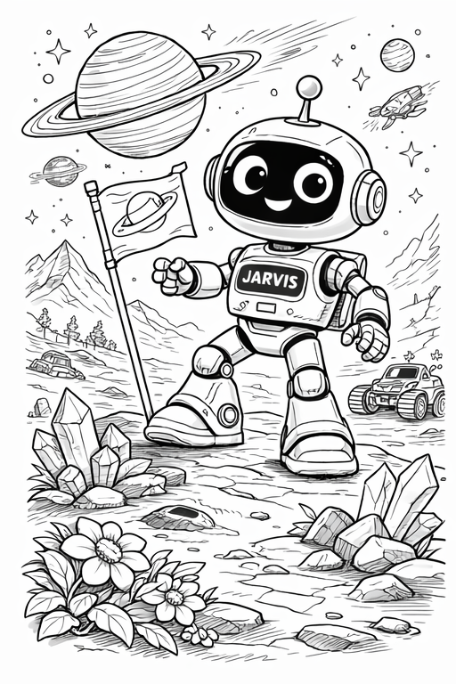 Jarvis als Weltraum-Entdecker