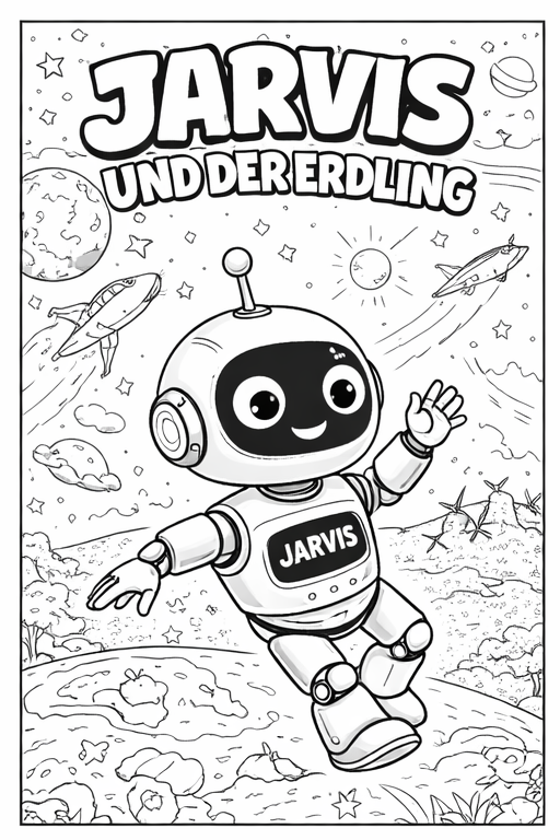 Jarvis Begrüßung im All